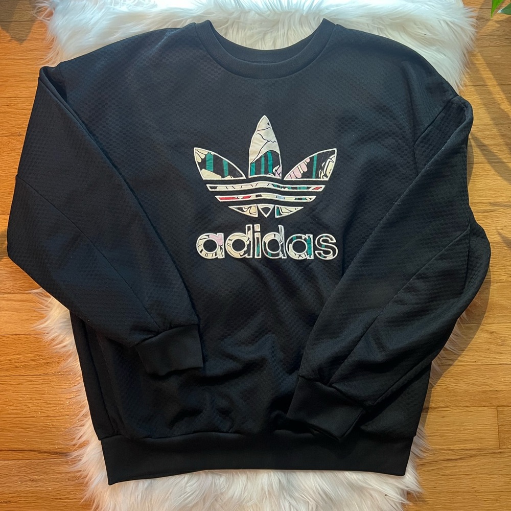 Adidas Men's Black Sweater